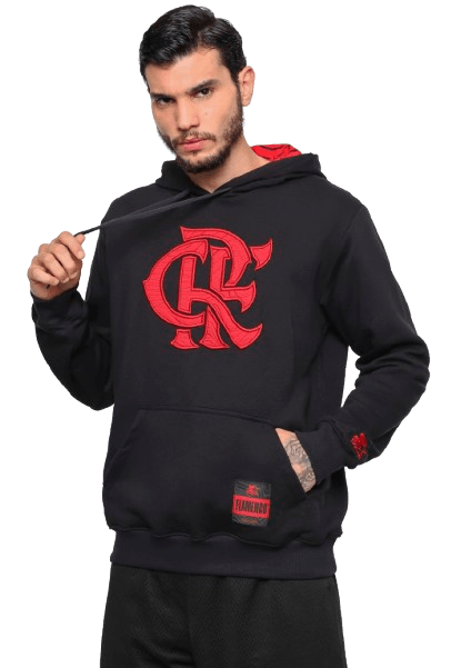 Moletom Flamengo CRF Preto Starter