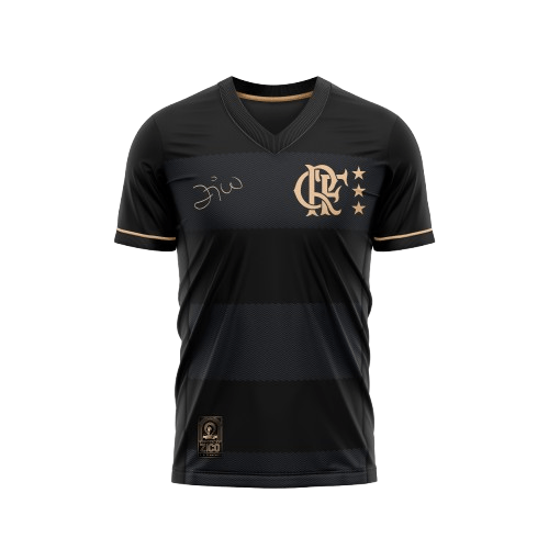 Camisa Flamengo Volta Zico Braziline