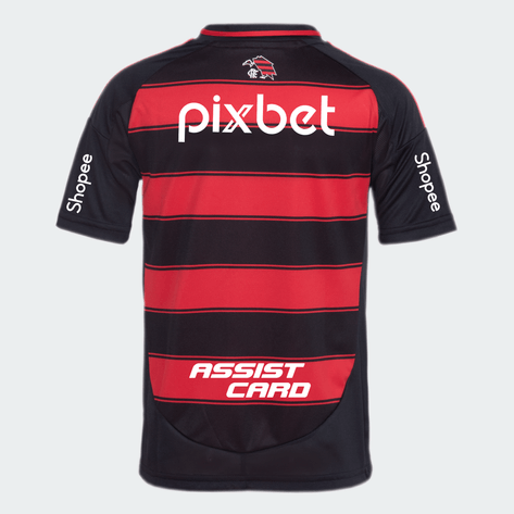 Manto Flamengo Jogo 1 2025 – Com Kit Patrocínio