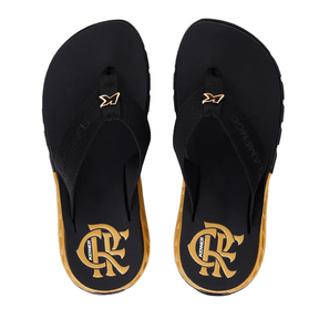 Chinelo Flamengo Rakka Gold DRR01