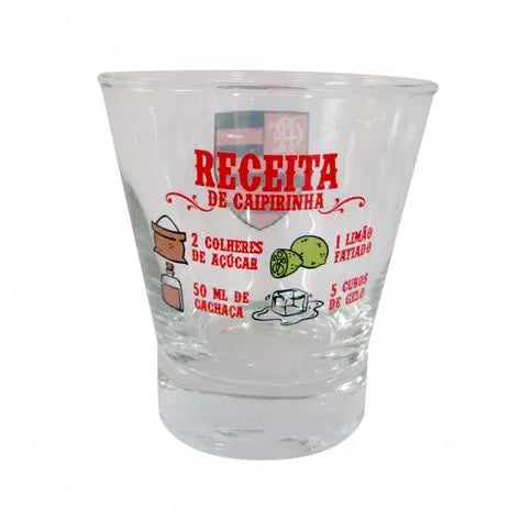 Conjunto Caipirinha Flamengo Copo + Socador - UN